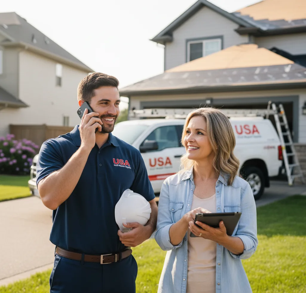 USA Roof Repair Experts customer support in Malabar